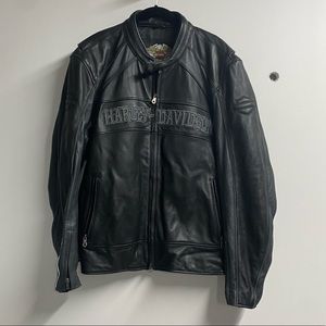Mens Leather Harley Davidson Jacket